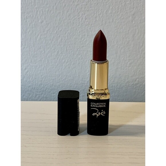 NEW L'OREAL COLOUR RICHE  STAR SECRETS LIPSTICK- 406 ZOE'S RED - Picture 7 of 11
